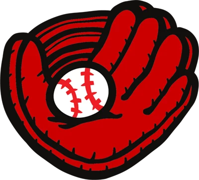 Baseball mitt with ball in it