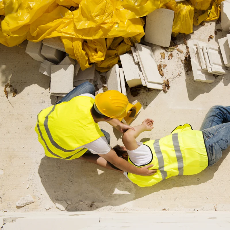 work site accident